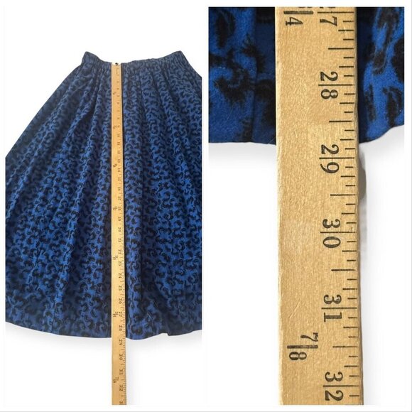 Comme des Garçons Comme des Garçons Blue Print Skirt – RA-S023 (S/S 2008) - Picture 11 of 11